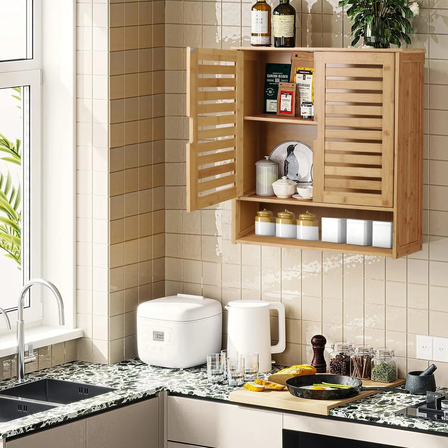 Armoire murale - WallCabinetStorage™ - Bathmosphere