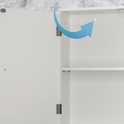 Armoire salle de bain - BathroomWallCabinet™ - Bathmosphere