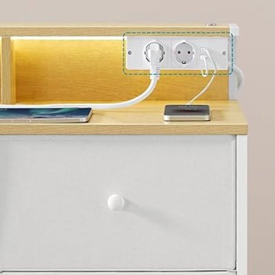Meuble de Rangement - LumiTiroir™ - Blanc - Bathmosphere