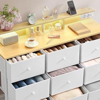 Meuble de Rangement - LumiTiroir™ - Blanc - Bathmosphere