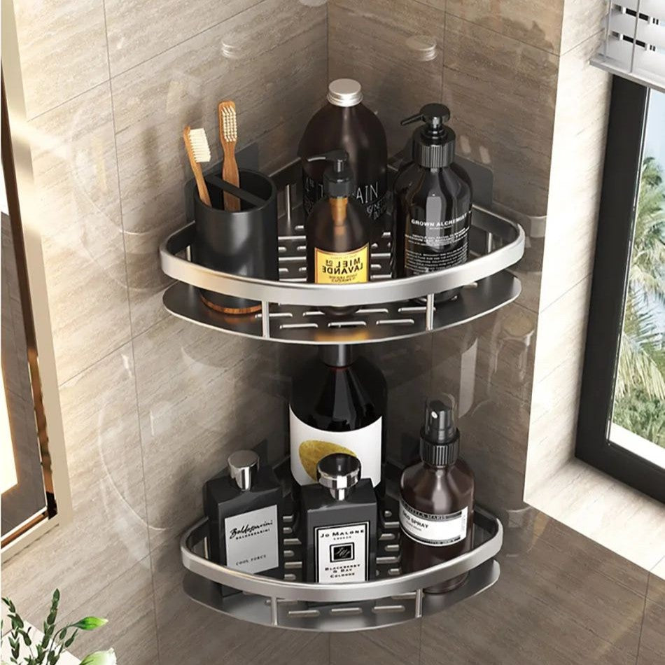 2-etagere-de-douche-vertex-gris-au-mur-vu-du-dessus