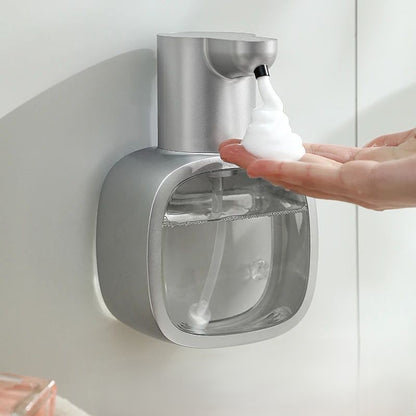 distributeur-savon-mural-pulse-foam-gris