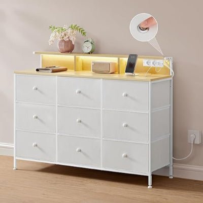 Meuble de Rangement - LumiTiroir™ - Blanc - Bathmosphere