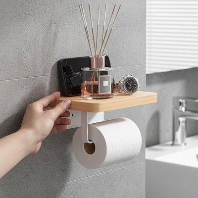 porte-papier-toilette-mural-oka-ledge-blanc-avec-accessoires-et-papier