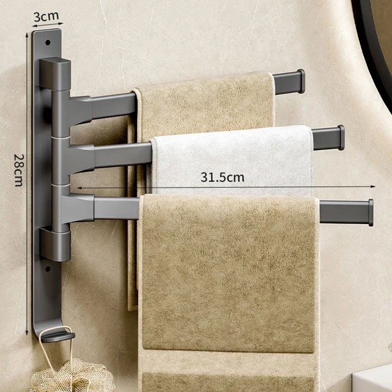 porte-serviette-mural-swing-dry-180-gris-3-barres