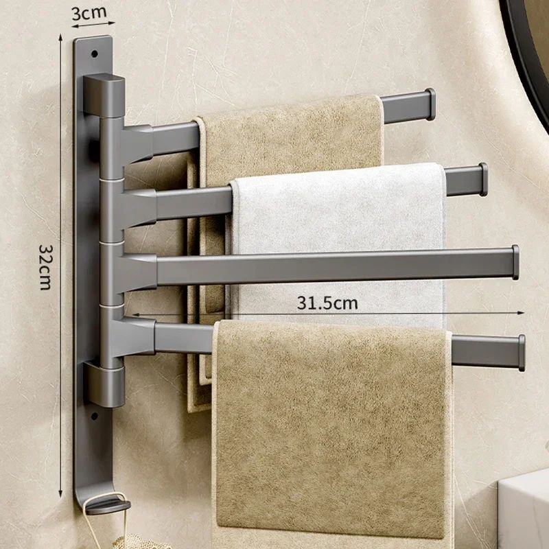 porte-serviette-mural-swing-dry-180-gris-4-barres