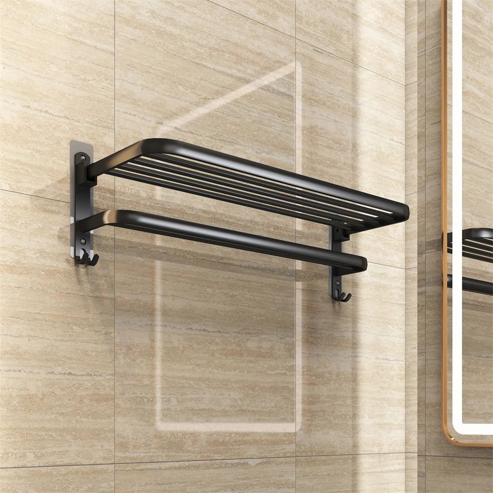 porte-serviette-salle-de-bain-modulis-line-50-noir-expose